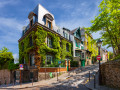 Charming Streets of Montmartre Hill, Paris