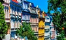 Colorful Facades in Görlitz, Germany