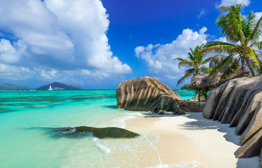 La Digue Island, Seychelles jigsaw puzzle in Puzzle of the Day puzzles ...