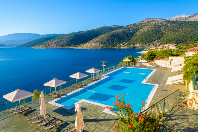 Coast Of Kefalonia, Greece Jigsaw Puzzle In Great Sightings Puzzles On 