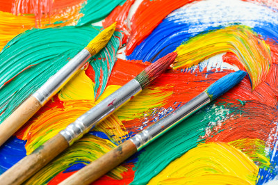 Paints and Brushes jigsaw puzzle in Puzzle of the Day puzzles on ...