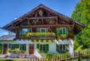 Typical Bavarian house, Ammer Mountains