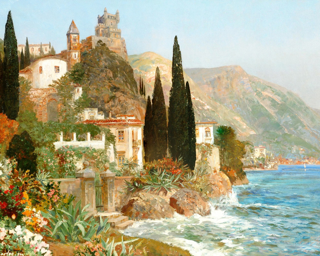 Amalfi, Italie jigsaw puzzle in Chefs d'oeuvres puzzles on TheJigsawPuzzles.com