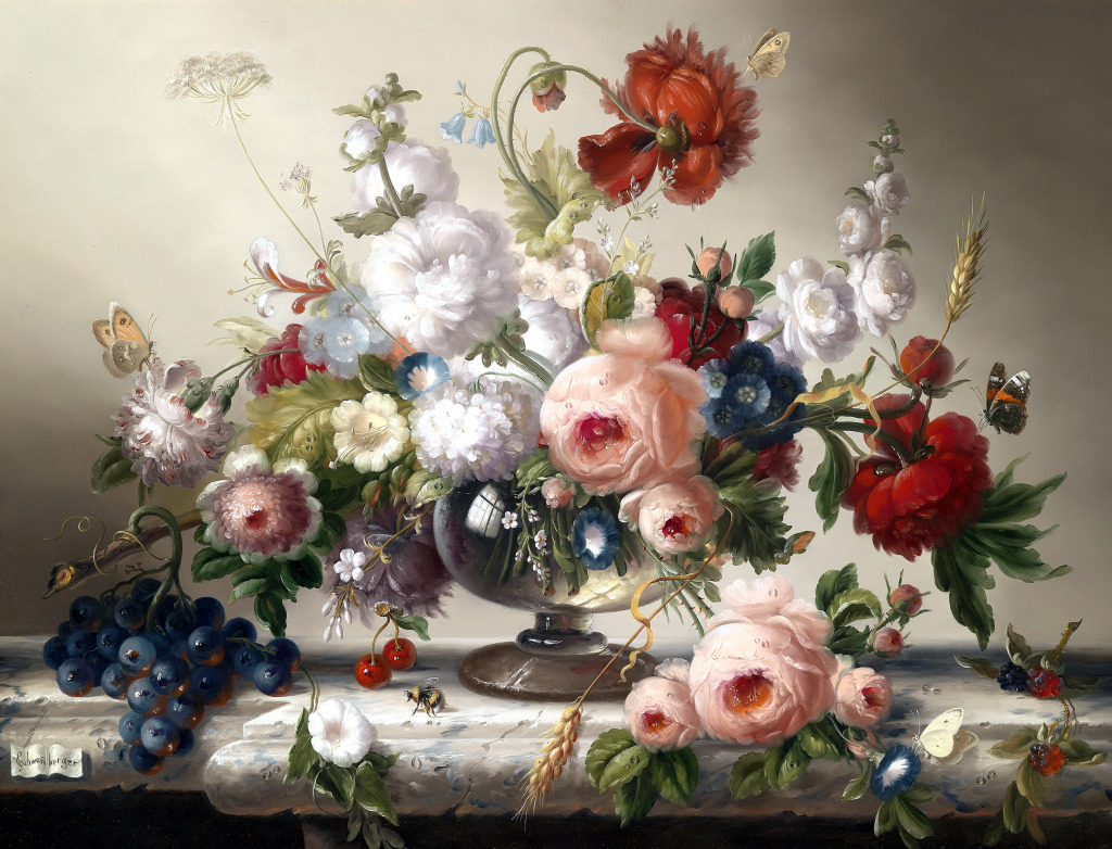 Still Life jigsaw puzzle in Flowers puzzles on TheJigsawPuzzles.com