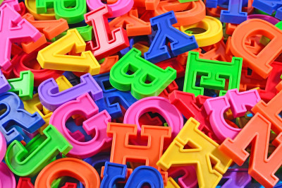 Plastic Alphabet Letters jigsaw puzzle in Macro puzzles on ...