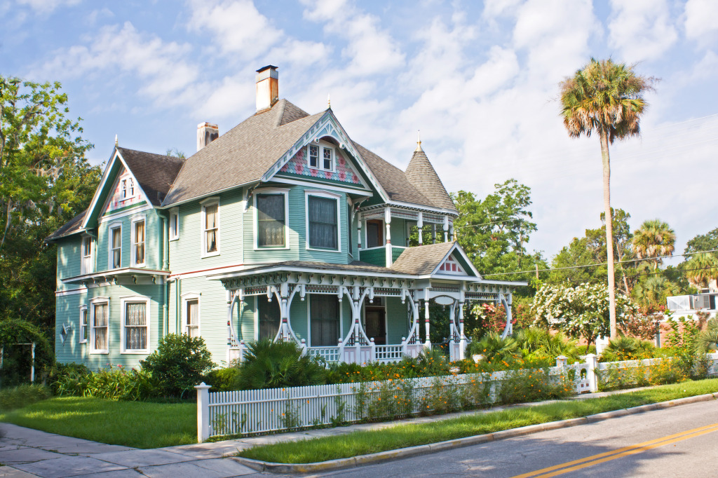 Victorian House jigsaw puzzle in Street View puzzles on TheJigsawPuzzles.com