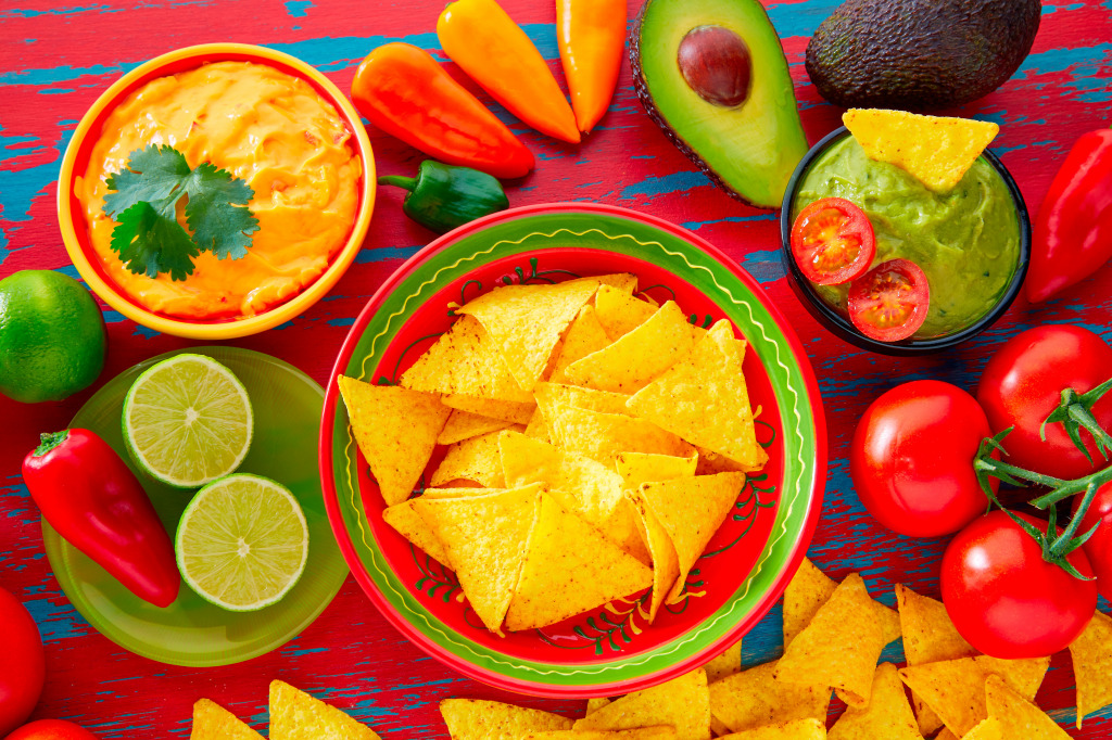 Mexican Food jigsaw puzzle in Food & Bakery puzzles on TheJigsawPuzzles.com