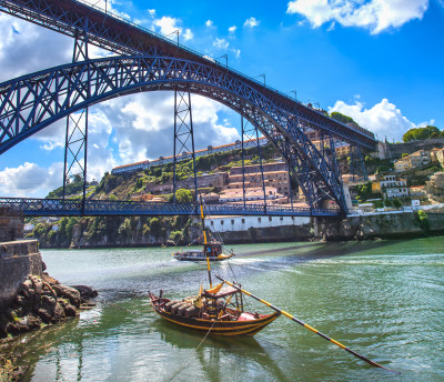 Dom Luiz Iron bridge, Porto, Portugal jigsaw puzzle in Bridges puzzles ...