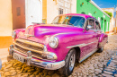 Classic American Car in Trinidad, Cuba