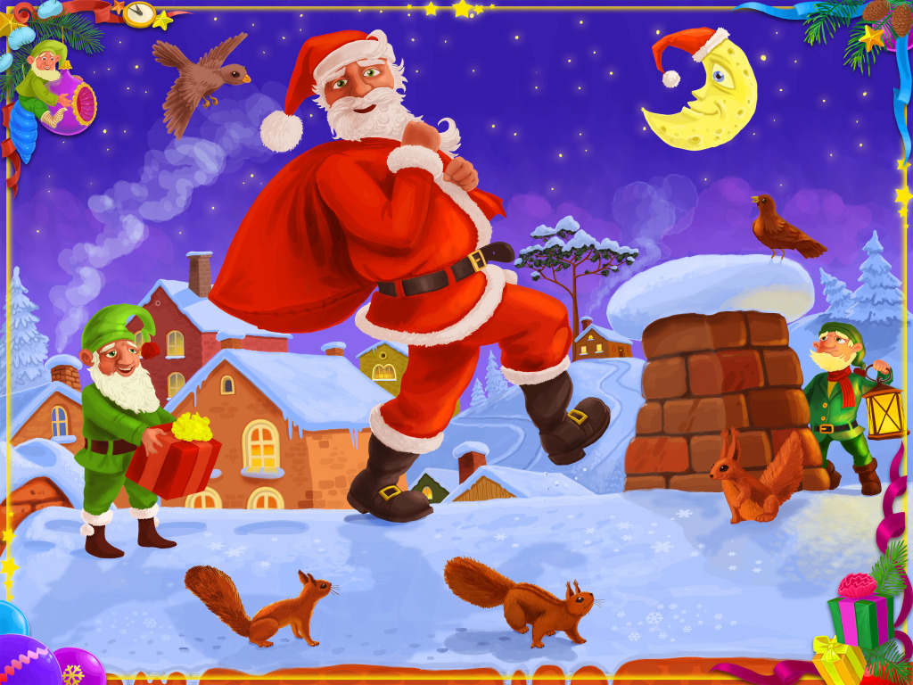 Frohe Weihnachten! jigsaw puzzle in Puzzle des Tages puzzles on TheJigsawPuzzles.com