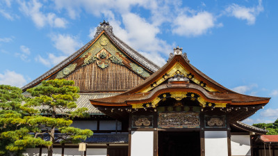 Nijo Castle in Kyoto Japan jigsaw puzzle in Castles puzzles on