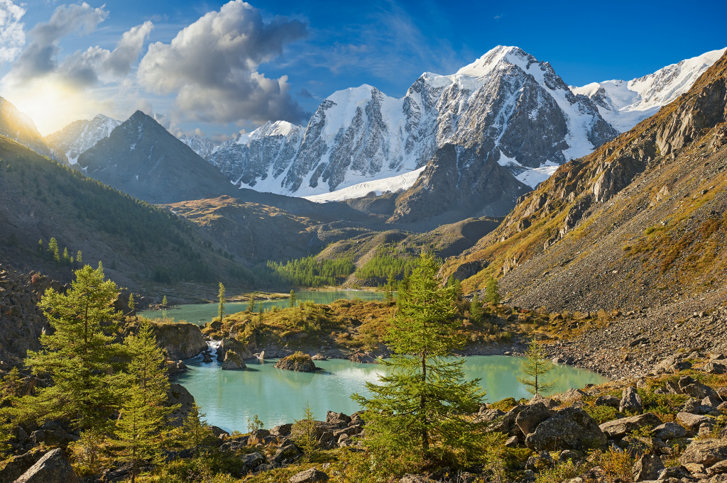Chuya Ridge, Altai Gebirge, Sibirien jigsaw puzzle in Großartige Landschaften puzzles on TheJigsawPuzzles.com