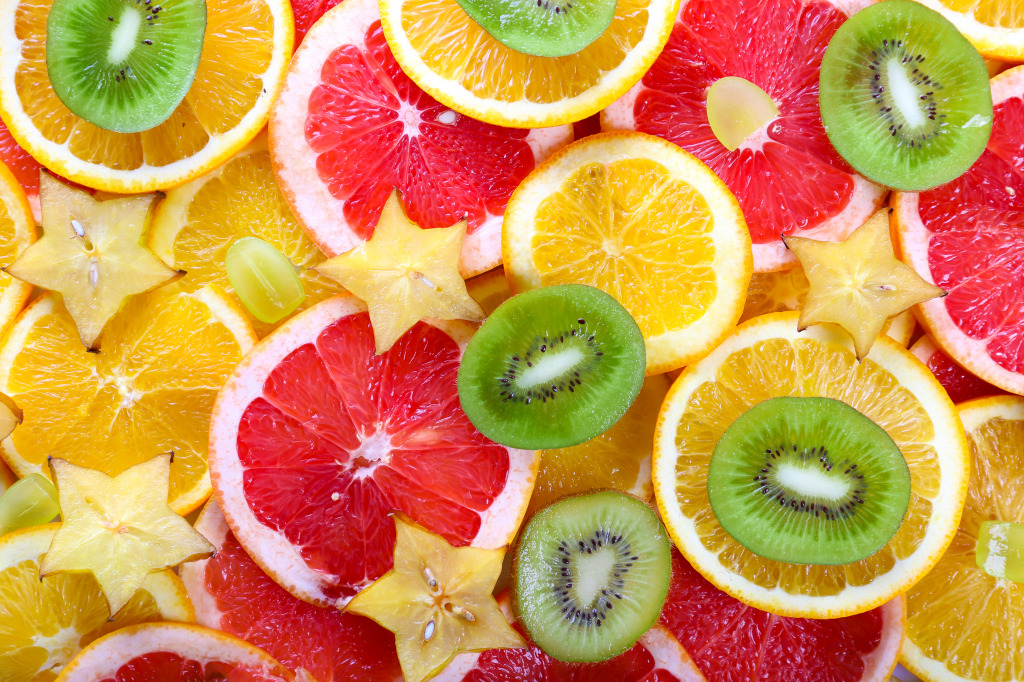 Sliced Fruits jigsaw puzzle in Fruits & Veggies puzzles on TheJigsawPuzzles.com