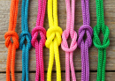Colorful Rope Knots
