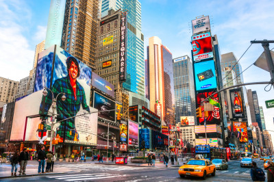 Times Square, New York City jigsaw puzzle in Street View puzzles on ...