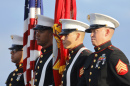 US Marines and Honor Guard