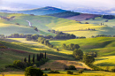 Spring Landscape of Tuscany, Italy