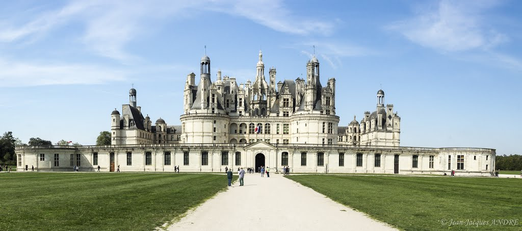 Chateau de Chambord Blois France jigsaw puzzle in mark james puzzles on TheJigsawPuzzles.com