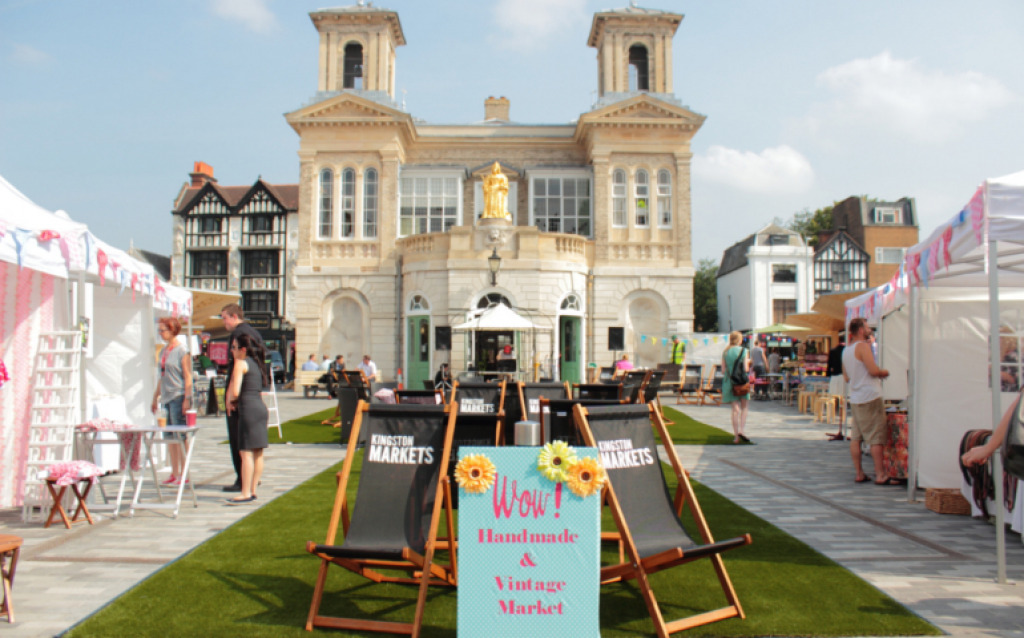 Kingston Upon Thames Market, England jigsaw puzzle in mark james puzzles on TheJigsawPuzzles.com