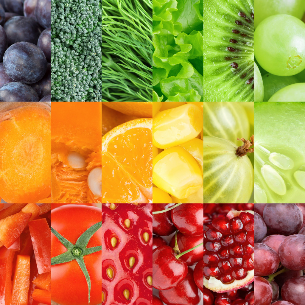 Healthy Fresh Food jigsaw puzzle in Fruits & Veggies puzzles on TheJigsawPuzzles.com