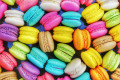 Colorful Macaron Closeup