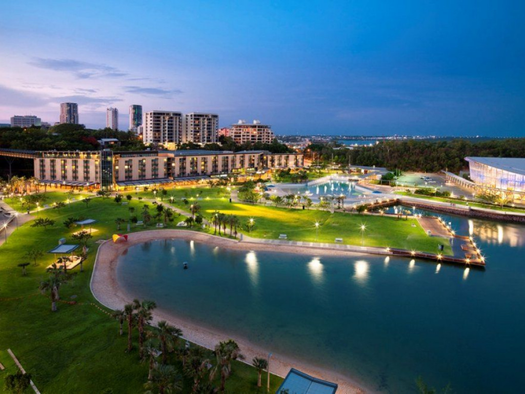 Darwin at night jigsaw puzzle in mark james puzzles on TheJigsawPuzzles.com