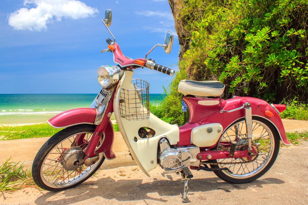 Strand Tung Sang, Thailand jigsaw puzzle in Autos & Motorräder puzzles on TheJigsawPuzzles.com