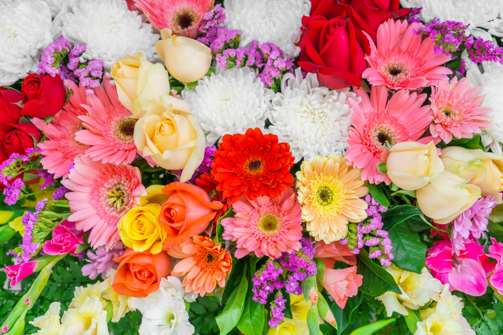 Beautiful Flowers jigsaw puzzle in Puzzle of the Day puzzles on ...