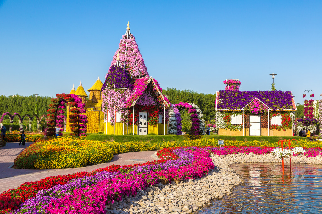 Dubai Miracle Garden jigsaw puzzle in Flowers puzzles on TheJigsawPuzzles.com