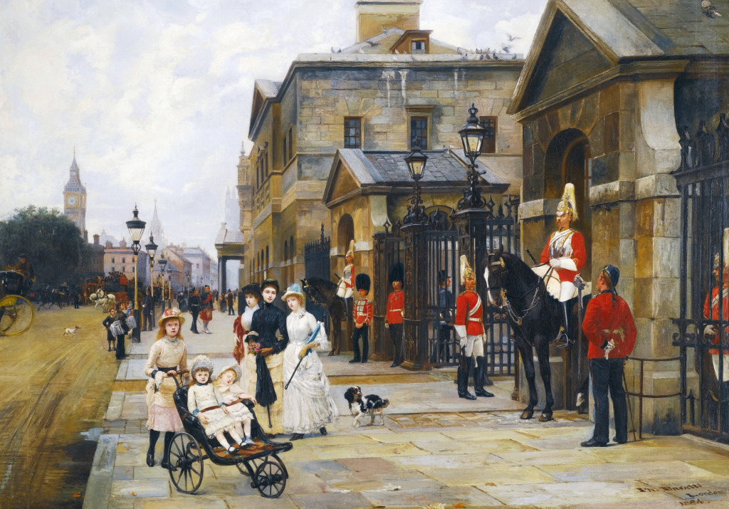 Horse Guards, Whitehall jigsaw puzzle in Piece of Art puzzles on TheJigsawPuzzles.com