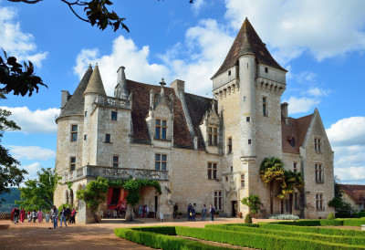 Chateau des Milandes, France jigsaw puzzle in Castles puzzles on ...