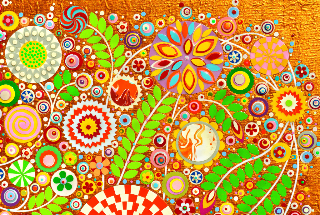 Натюрморт с цветами jigsaw puzzle in Цветы puzzles on TheJigsawPuzzles.com