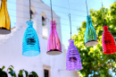 Colorful Waterbottle Lamps