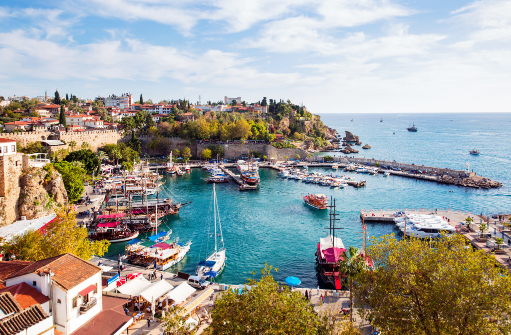 Antalya Old Town, Turkey jigsaw puzzle in Great Sightings puzzles on TheJigsawPuzzles.com