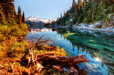 Mountain Lake Inlet jigsaw puzzle in Great Sightings puzzles on ...