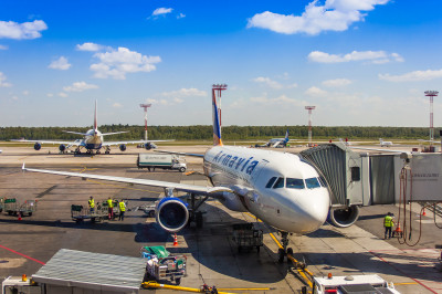 Domodedovo Airport, Moscow jigsaw puzzle in Aviation puzzles on ...