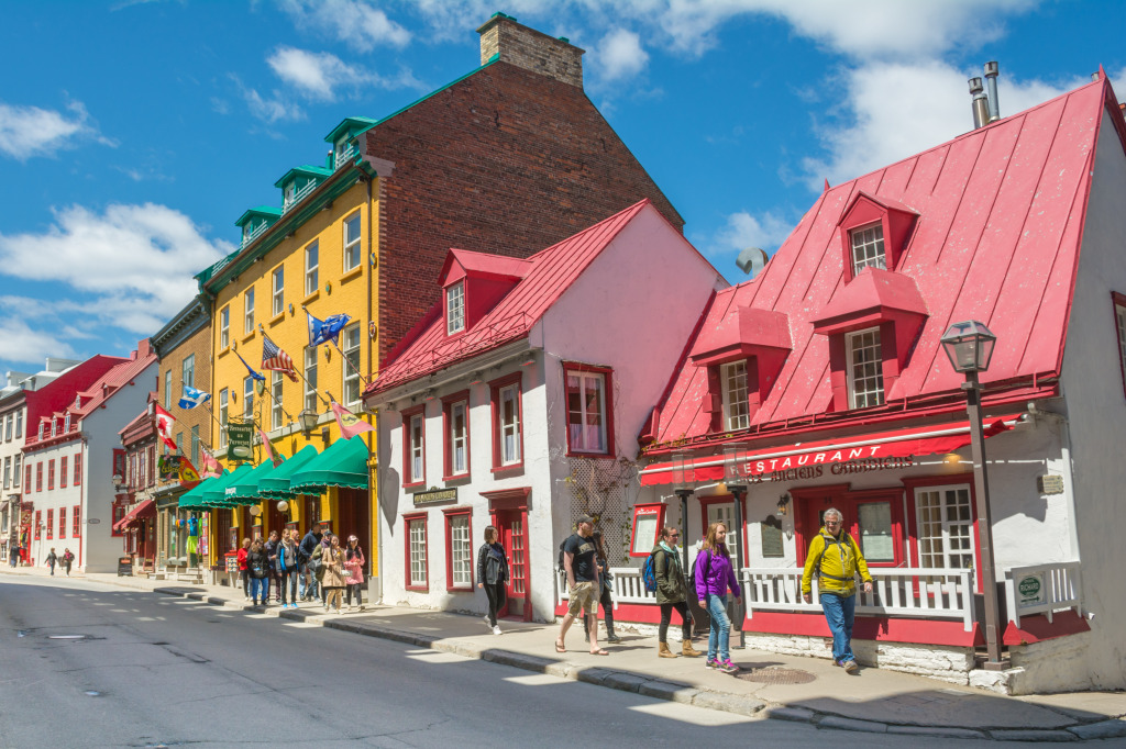 Old Quebec City jigsaw puzzle in Street View puzzles on TheJigsawPuzzles.com