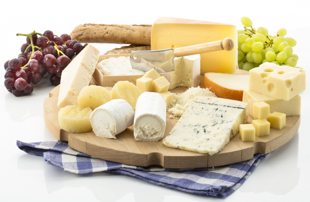 Cheese Platter jigsaw puzzle in Food & Bakery puzzles on TheJigsawPuzzles.com