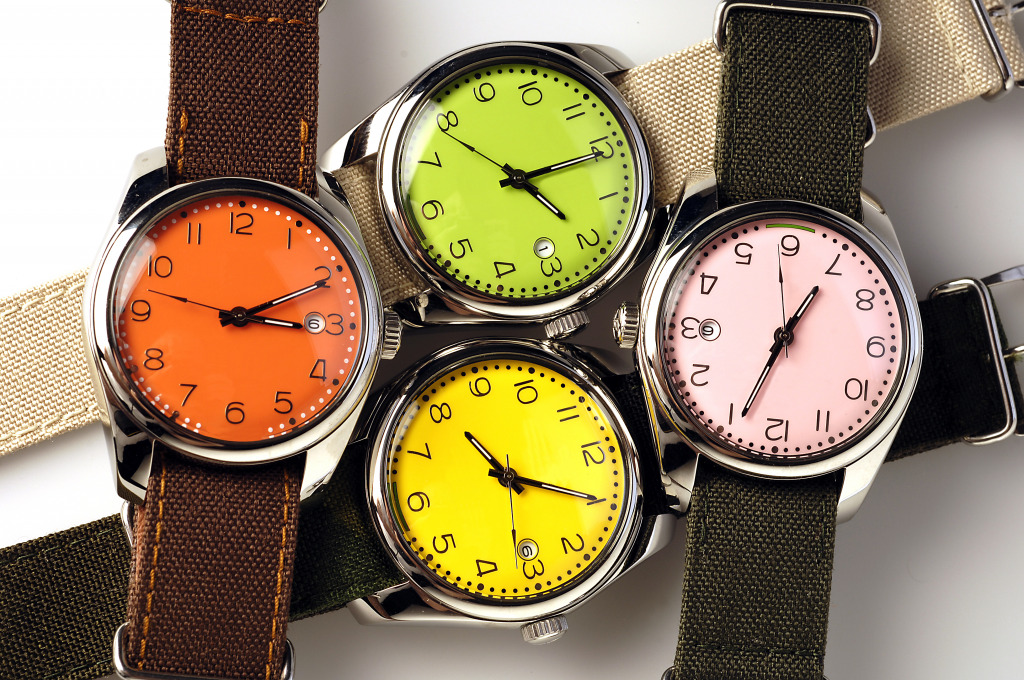 Four Watches jigsaw puzzle in Macro puzzles on TheJigsawPuzzles.com