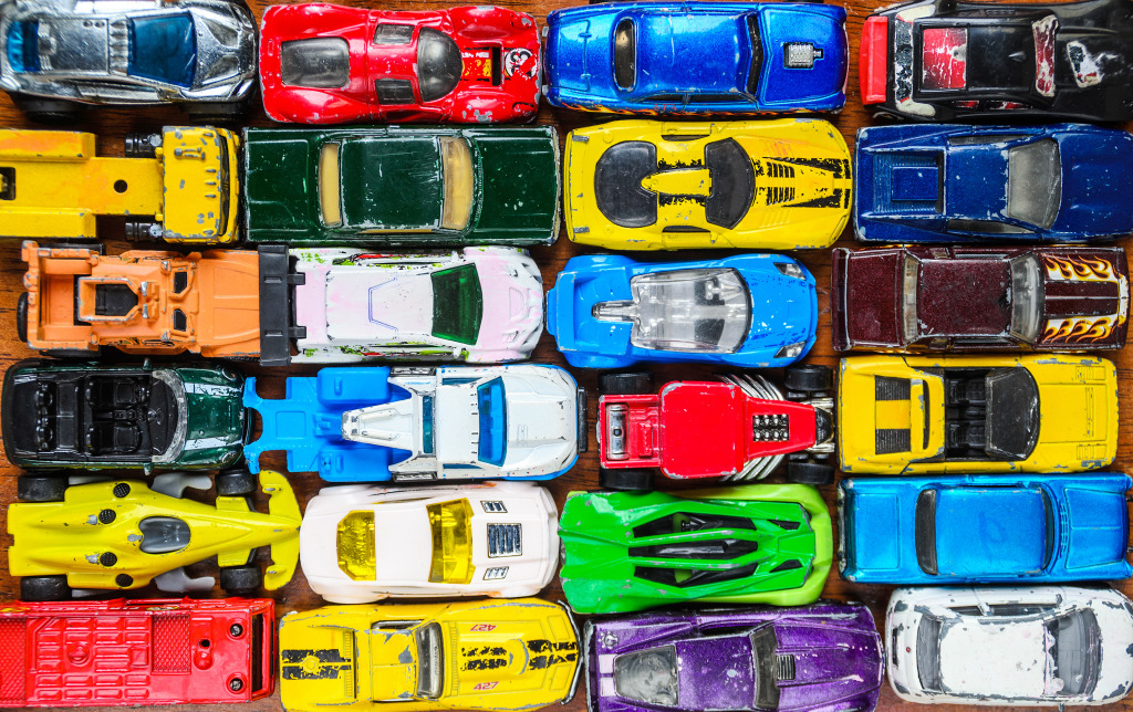 Toy Cars jigsaw puzzle in Puzzle of the Day puzzles on TheJigsawPuzzles.com