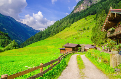 Zillertal, Austrian Alps jigsaw puzzle in Puzzle of the Day puzzles on ...