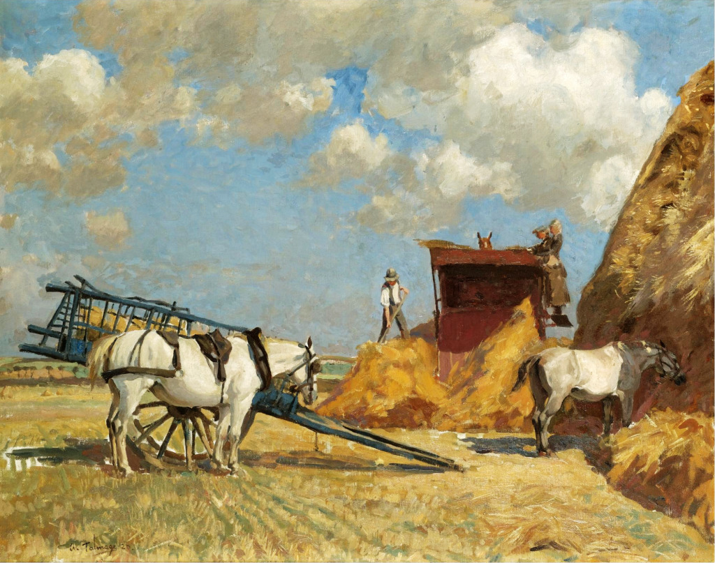 Harvest Time jigsaw puzzle in Piece of Art puzzles on TheJigsawPuzzles.com