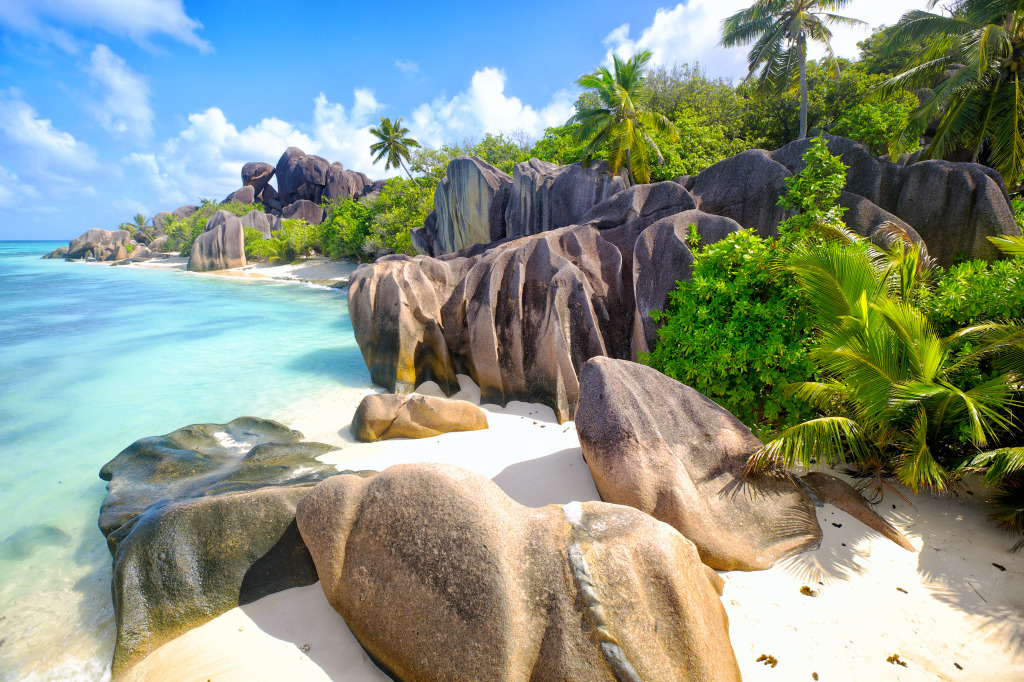 La Digue Island, Seyshelles jigsaw puzzle in Great Sightings puzzles on TheJigsawPuzzles.com