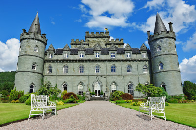 Inveraray Castle, Scotland jigsaw puzzle in Castles puzzles on ...