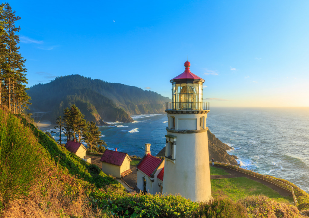 thumbnail image 2 of Oregon Stickers Oregon Coast Sticker - Heceta Head -Cut Vinyl Decal, Waterproof For Cars & Bottles Lighthouse Die 2 of 9