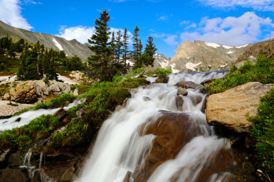 Indian Peaks Wilderness, Colorado jigsaw puzzle in Waterfalls puzzles ...