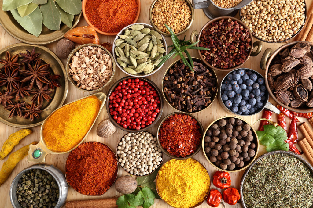 Aromatic Spices jigsaw puzzle in Food & Bakery puzzles on TheJigsawPuzzles.com