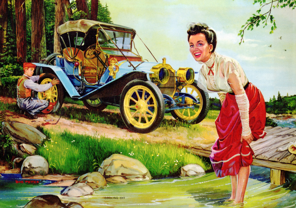 Packard Runabout de 1909 jigsaw puzzle in Carros & Motos puzzles on TheJigsawPuzzles.com