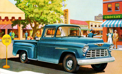 1955 Chevrolet Model 3104 Pickup jigsaw puzzle in Cars & Bikes puzzles ...