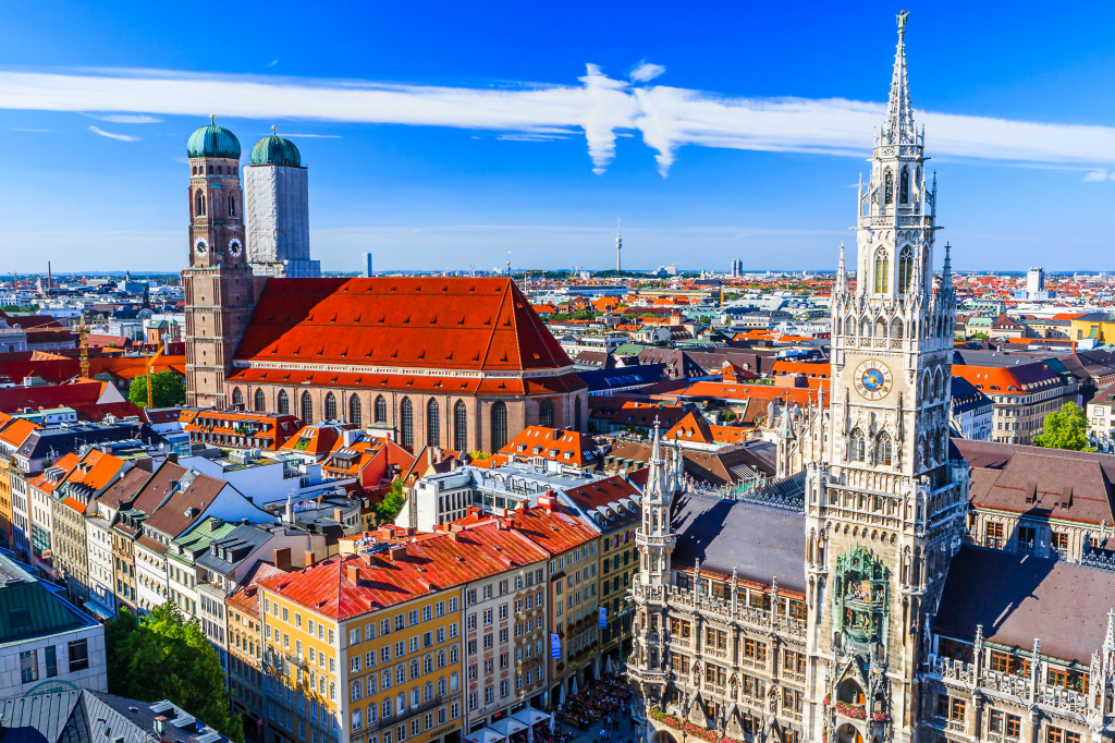 City Centre of Munich, Germany jigsaw puzzle in Street View puzzles on TheJigsawPuzzles.com
